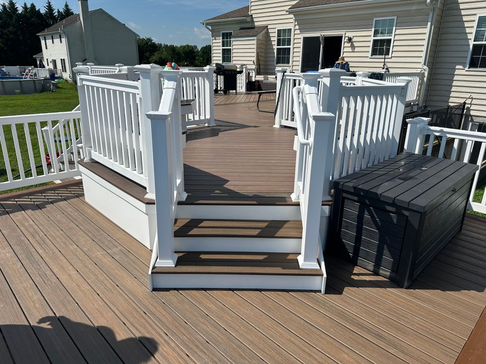 Pauline deck for Thomas J. Gorman Construction in Middletown, DE