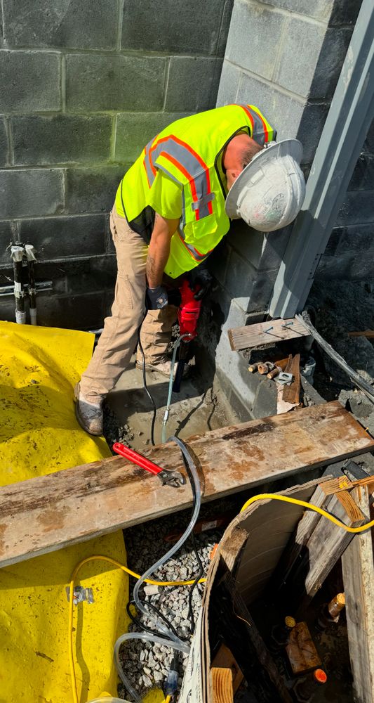 Core Drilling gallery for Superior Concrete Cutting in Charleston, SC