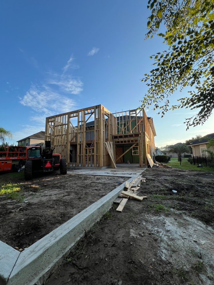 Residential Projects for VAN’S FRAMING AND DRYWALL, LLC in Jacksonville, FL