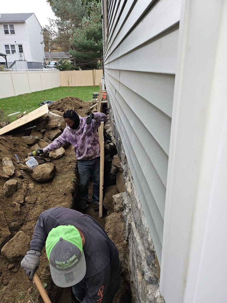 Foundation repair  for G&J Paving & Masonry LLC in New England, USA