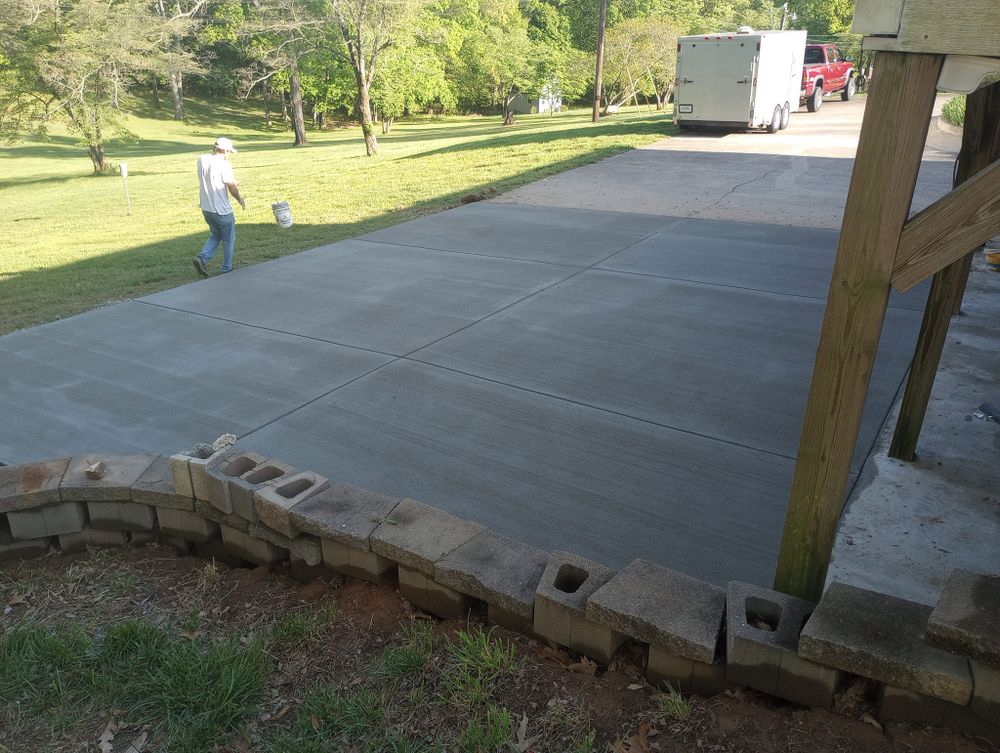 Concrete for Dream Team Concrete in Clarkville, TN