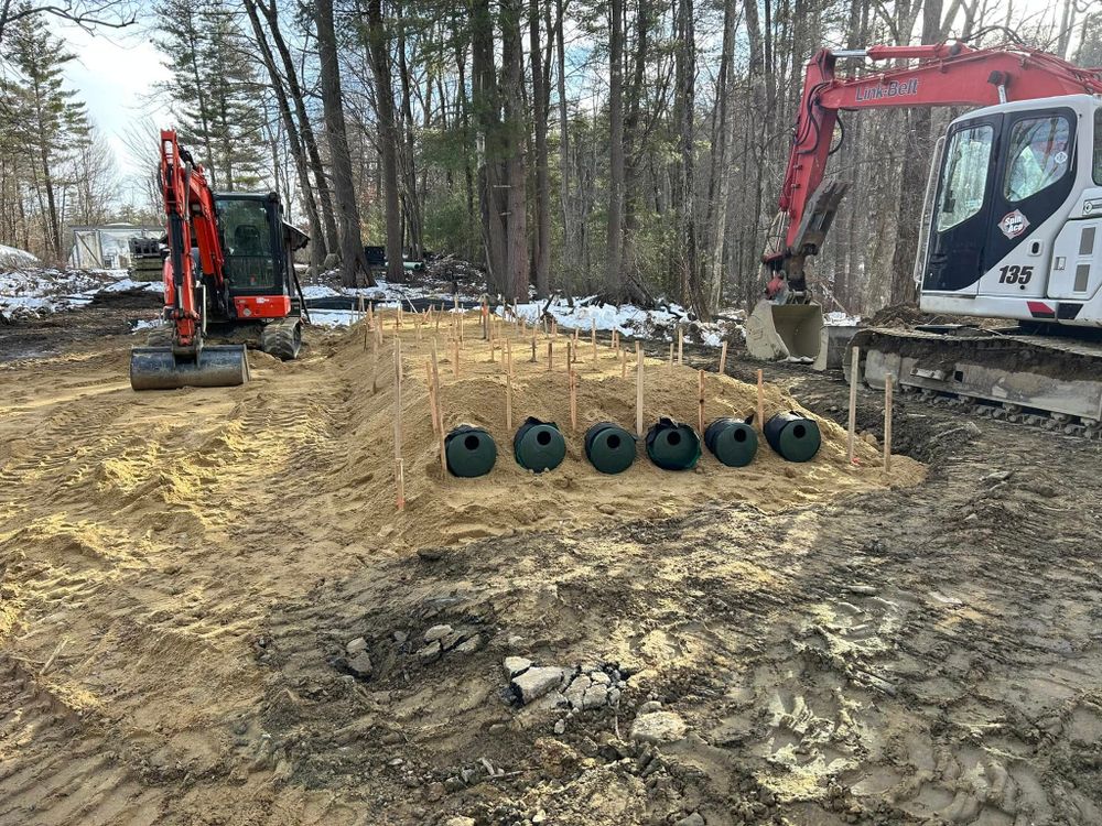 Excavating Company for CM Smith Trucking in Townsend, MA