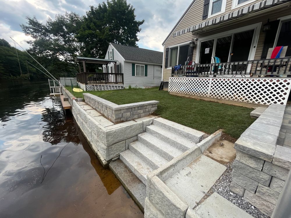 Stairs for Martin's Landscaping & Construction in Manchester, NH