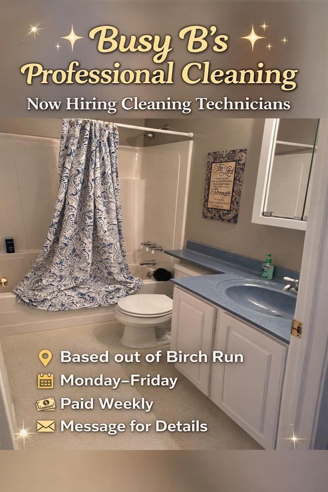 All Photos for Busy B's Professional Cleaning in Birch Run, MI
