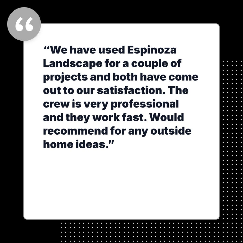 Landscape Design and Installation for Espinoza Landscape in Cibolo, TX