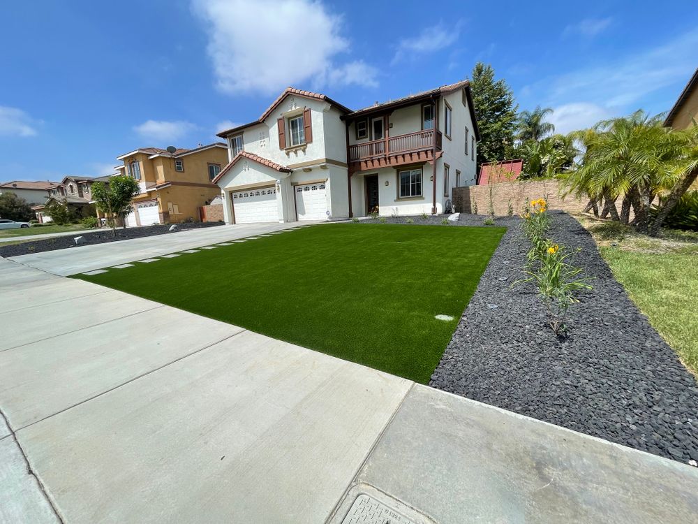 Artificial Turf for Aidan Jade Landscaping in Riverside County, CA