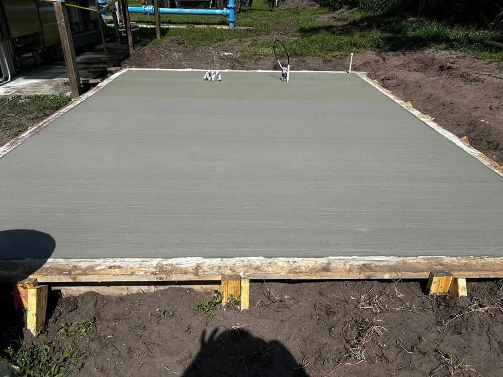 Transform your home with our high-quality concrete services, offering durable and aesthetically pleasing solutions for driveways, patios, and walkways. Our expert team ensures timely installation tailored to your vision. for Cornerstone Concrete Solutions LLC in Lakeland, FL