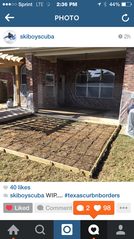 Patios for Texas Curb N Borders in Houston, TX