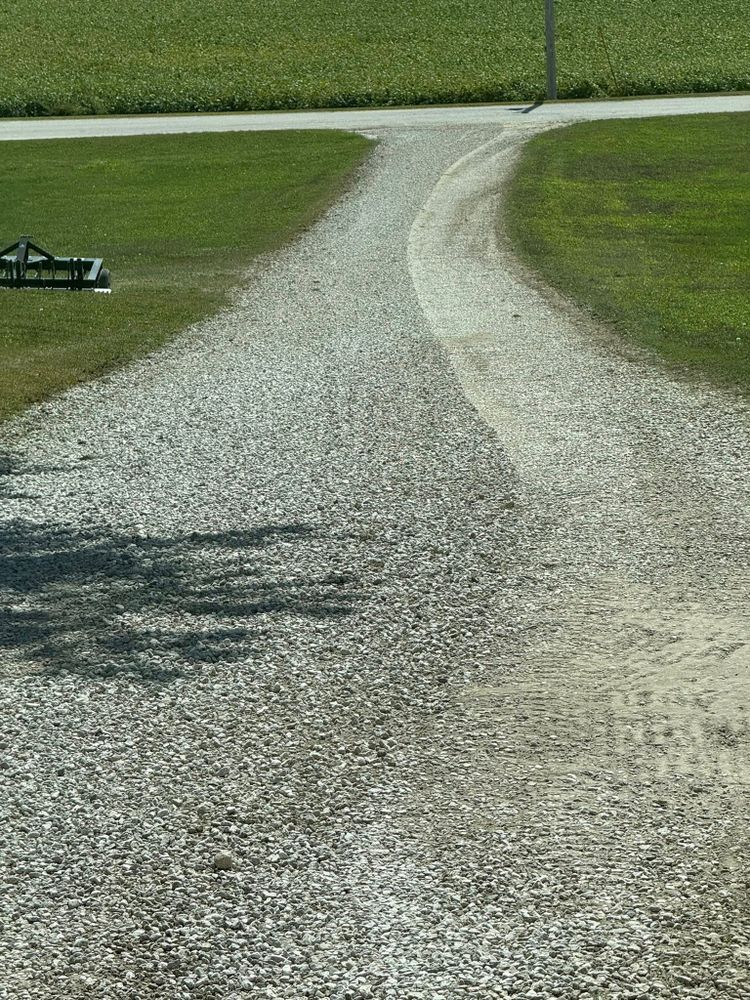 Our Recondition gravel driveways service revitalizes your driveway by leveling, replenishing gravel, and ensuring proper drainage. Enjoy a smooth, durable surface that enhances curb appeal and prolongs the driveway's lifespan. for F-D-T LLC Fixing Driveways and Tilling in 51543, IA