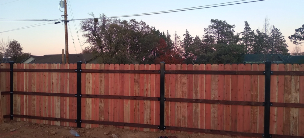 Fencing for Austin LoBue Construction in Cottonwood, CA