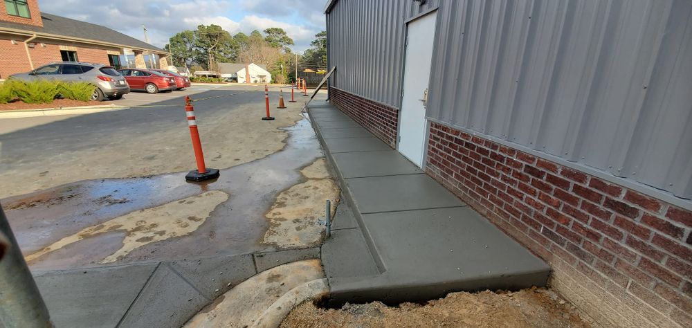 Concrete Services for Herrera's Concrete & Pressure Washing Services in Fayetteville, NC