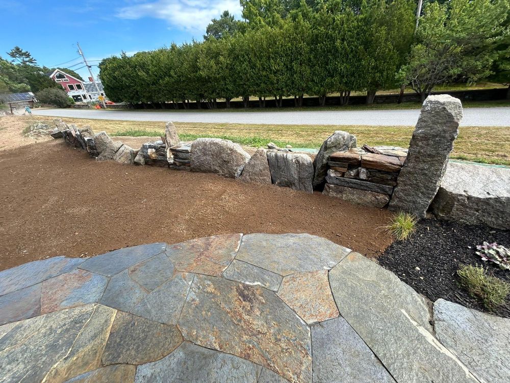 Patio Design & Construction for Organic Innovations Stonework and Design in Brunswick, ME