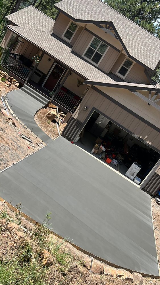 Transform your home with our expert Stair Design & Installation service, offering customized concrete solutions that enhance aesthetics, ensure durability, and improve functionality for a perfect blend of style and strength. for 3 Brothers Construction in Durango, CO