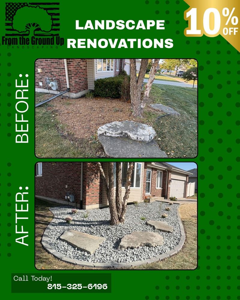 Mowing for From the Ground Up Landscaping & Lawncare in New Lenox, IL