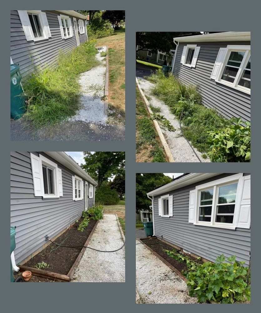 Full Landscape Redesign for Blades of Glory LLC in Cheshire, CT