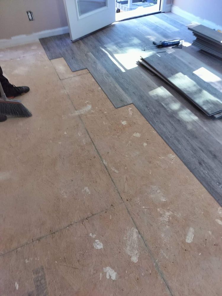 Flooring  for Rick's creative home improvement and repair in Atlanta, GA