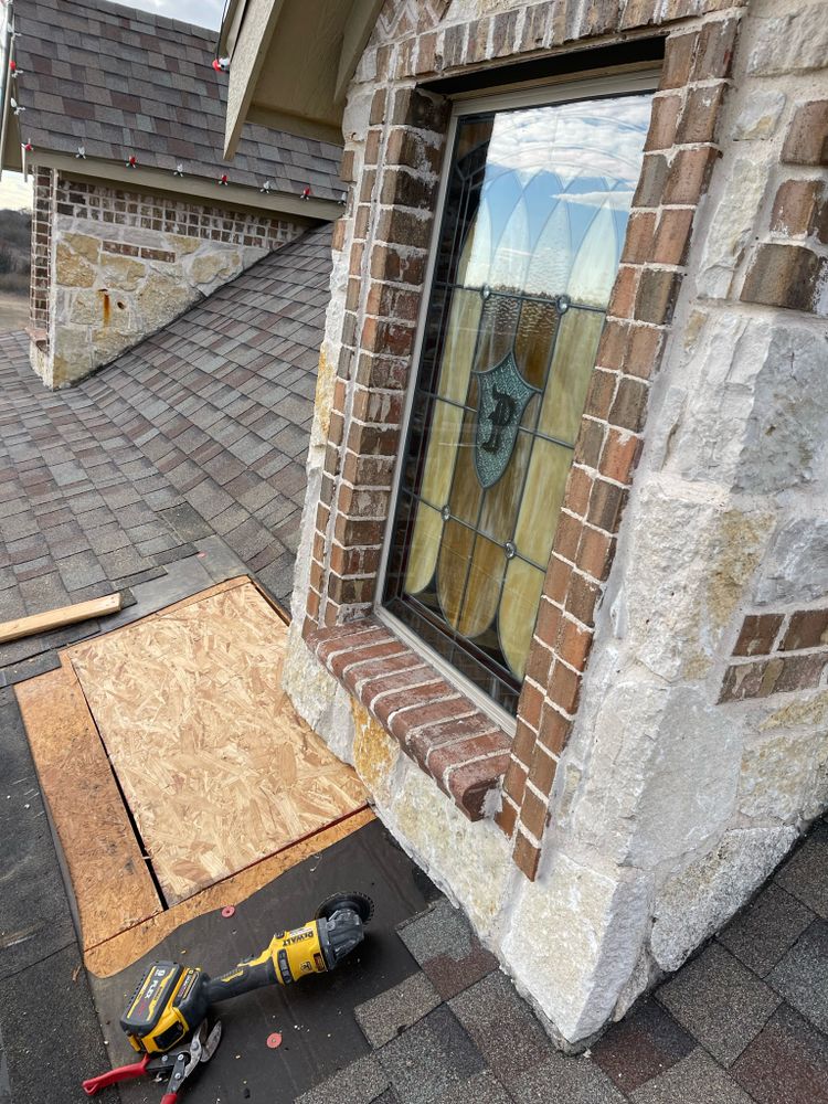 Roof Repairs for Double RR Construction in Royse City, TX