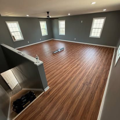 Our Flooring service offers expert installation of a wide variety of high-quality materials, ensuring durability and style. Transform your home with precision craftsmanship and bespoke designs tailored to your taste. for Toledo Construction NC in Salisbury, NC
