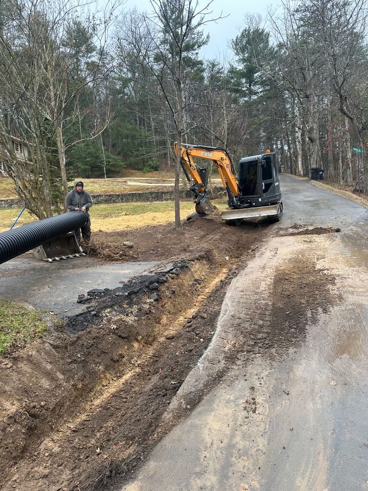 Grading for James R Carter Paving in Roanoke, VA