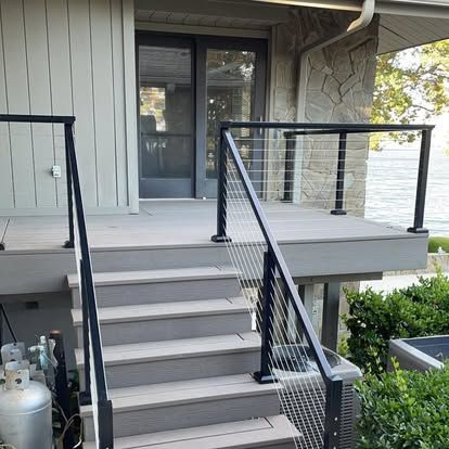 Enhance your home's aesthetic with our sleek, durable cable rail systems. Perfect for decks and staircases, we offer unobstructed views while ensuring safety and adding a modern touch to any space. for JDF Carpentry LLC in Lake Murray of Richland, SC