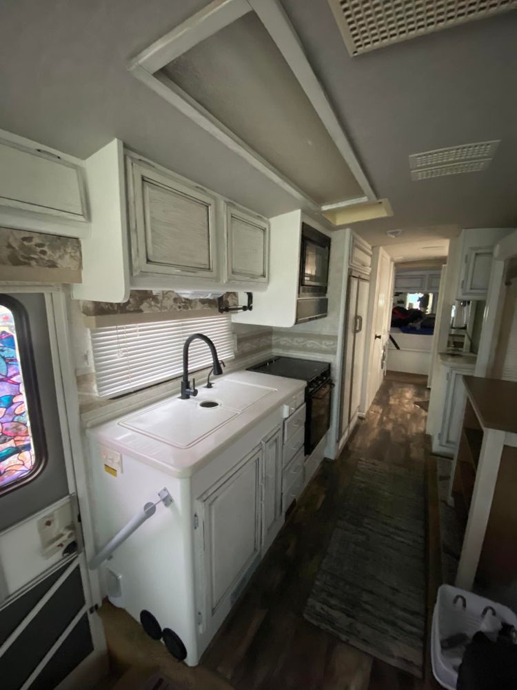 Transform your kitchen and cabinets with our expert refinishing service, enhancing their appearance without costly replacements. We deliver a fresh, updated look using quality materials for long-lasting beauty and satisfaction. for Trinity Painting & Construction in Douglas County, OR