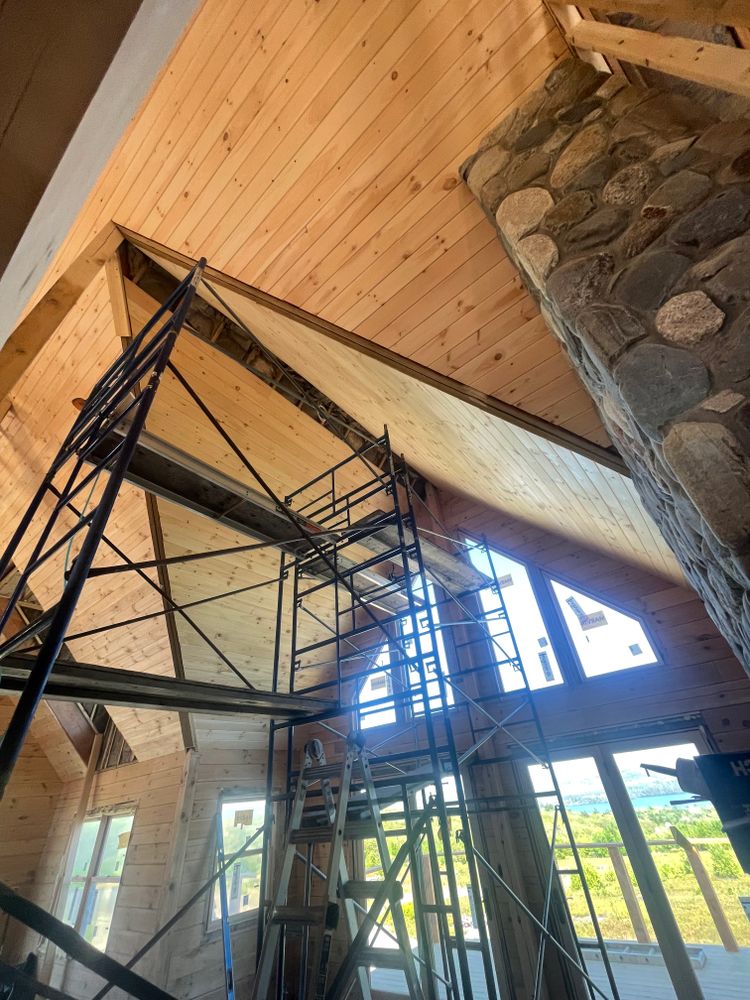 Custom Log Homes for McKenna General Contracting in Readfield, ME