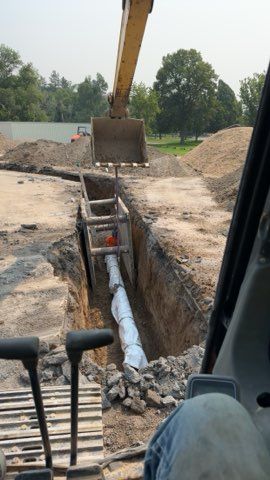 Excavating for C Bar B Excavation and Repair in Pocatello, ID