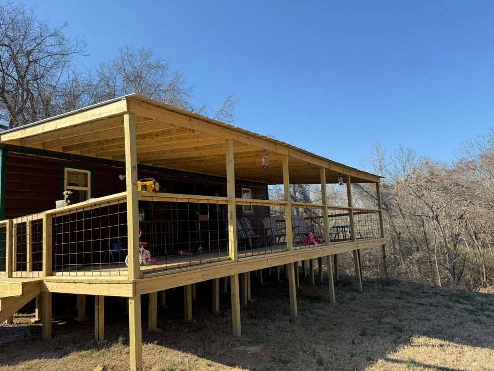 Our American Wire Cattle Fencing service provides durable, high-quality fencing designed to secure your livestock efficiently while enhancing property aesthetics. Trust us for reliable installation and long-lasting protection tailored to your needs. for Pollards Decks and Fences in Obion, TN