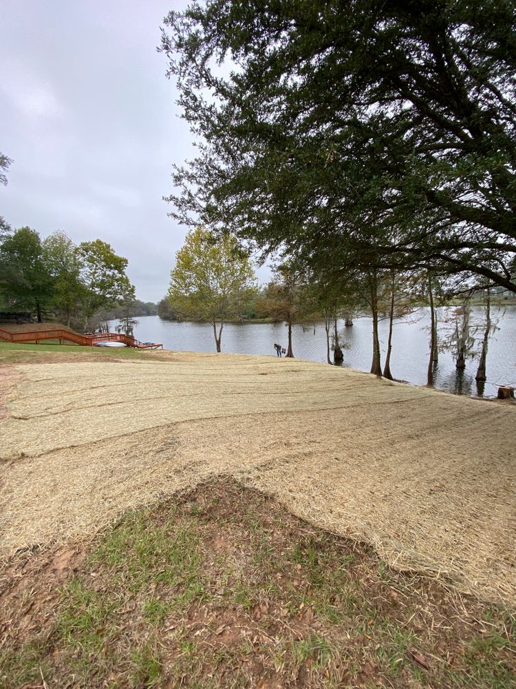 Enhance your property's beauty with our Pond Building service, offering expert design and installation alongside convenient dumpster rentals for efficient cleanup and stress-free transformation of your outdoor space. for Daniel's Dumpsters & Land Improvements in Monroe, LA