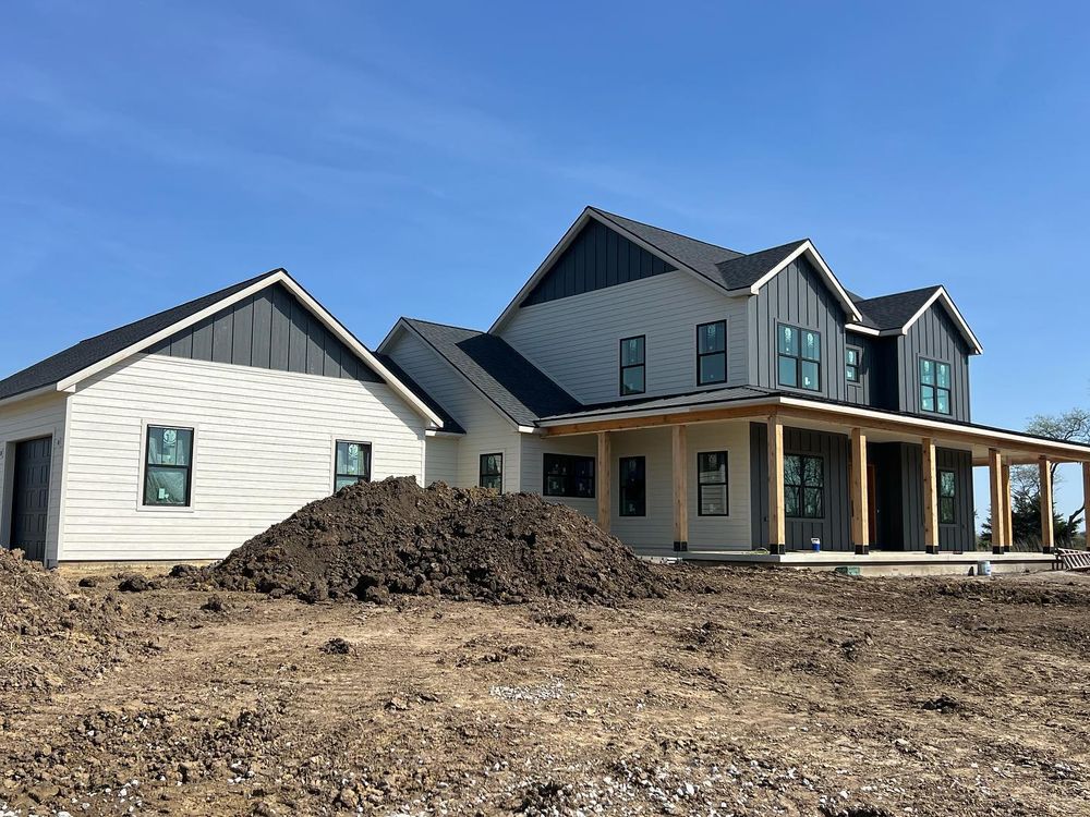 Our New Construction service offers homeowners the opportunity to build their dream home from the ground up, with expert guidance and craftsmanship to bring their vision to life seamlessly. for Edgecomb Builders in Garnett, KS