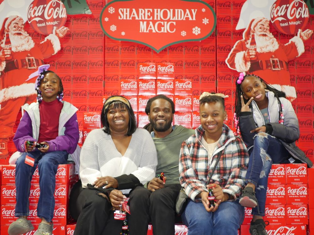 Coca-Cola Christmas Party Photo booth,Dj and 360 Booth services for 360 Media in Charleston, SC