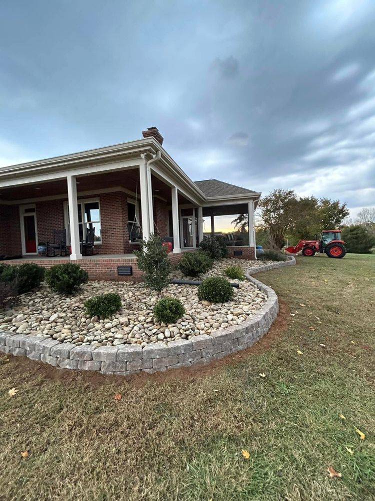 Retaining Wall Construction for Alvarez Landscape & Hardscape Service in Rock Hill, SC