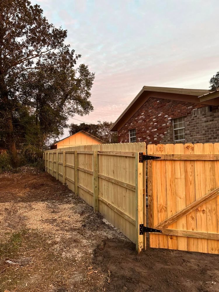 Our Gate Installation and Repair service ensures secure access to your property with expertly installed gates that enhance the aesthetic appeal of your fencing, providing convenience and peace of mind. for Poole Fencing in Valdosta, GA