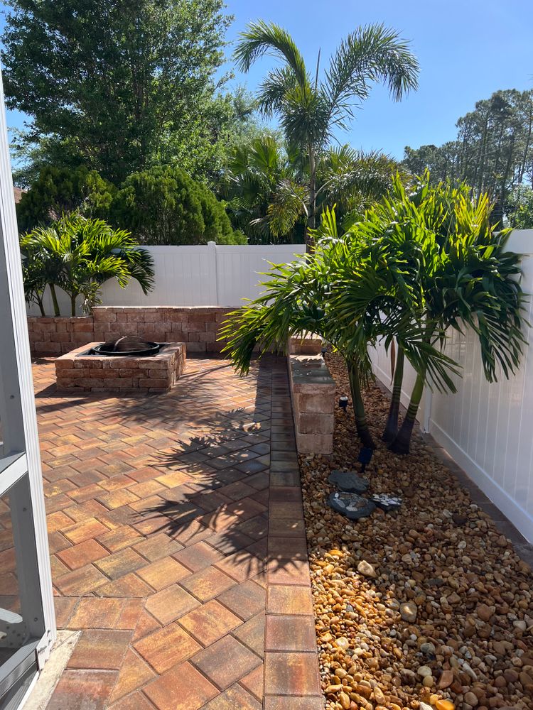 Full scale landscape designing and installations for Isaiah Simmons Construction and Landscaping LLC in Brevard County, Florida