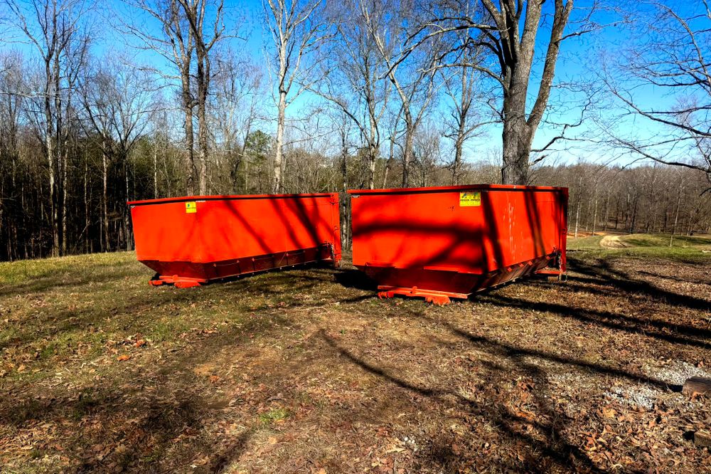 Our Dumpster Rentals service gives homeowners a convenient way to manage debris from plumbing repairs, remodels, and cleanouts with prompt delivery, flexible sizing, reliable pickup, and hassle-free waste disposal. for Community Cleanup in Athens, TN
