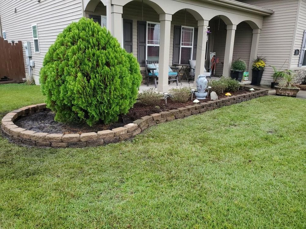 Mowing for All in One Landscaping in Jacksonville, NC