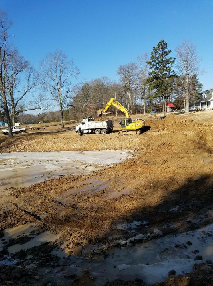Land Clearing & Demolition for Fisher Hauling And Grading in Rockingham County, NC