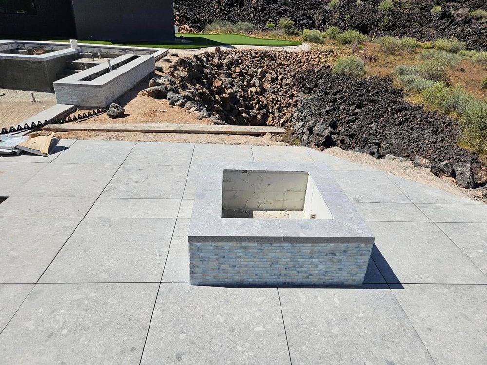 Pool Tile for Gladiator Construction in St. George, UT