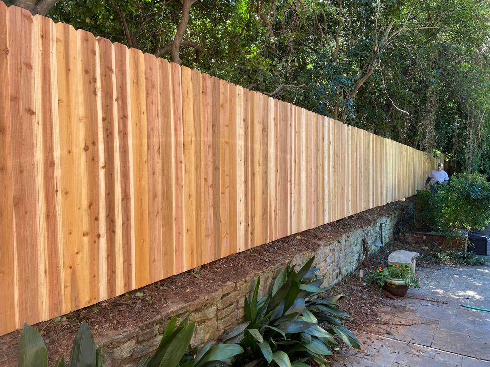 Fence Installation for J&X Fence in Athens, GA