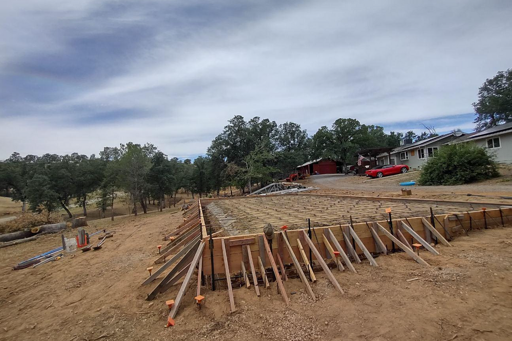 Concrete for Austin LoBue Construction in Cottonwood, CA