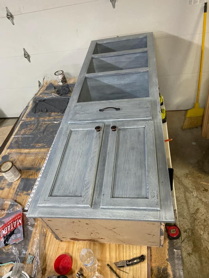 Revitalize your kitchen or bathroom with our expert Cabinet Refinishing service, offering a cost-effective way to refresh and modernize your space without the need for a full replacement. for DCA Carpentry Solutions LLC in Brook Park, OH
