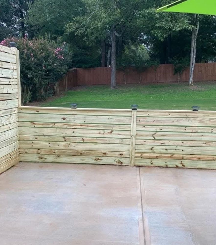 Fencing for All Out Construction in Atlanta, GA