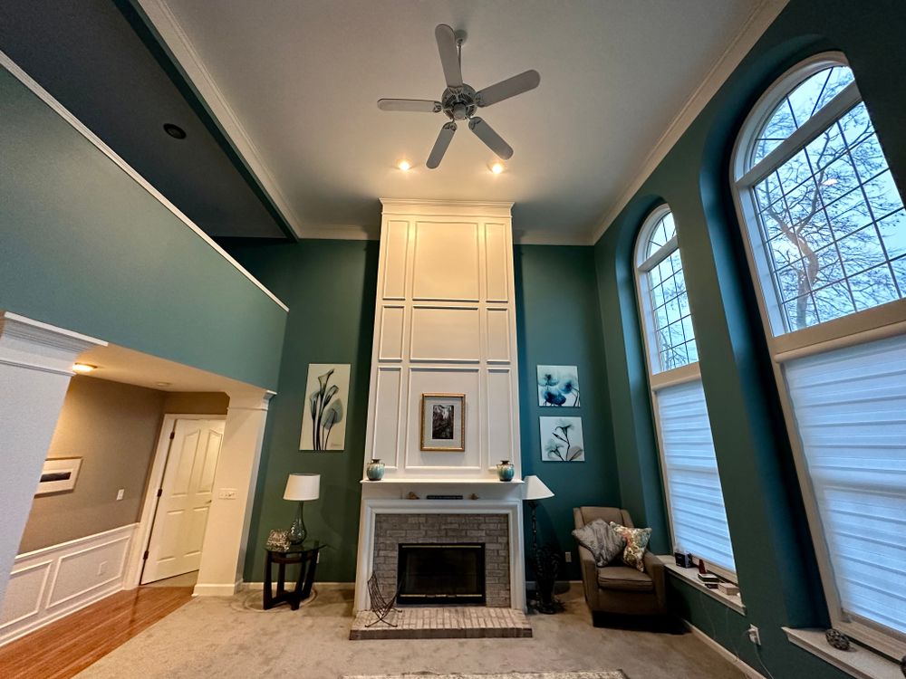 Our Interior Painting service is perfect for homeowners who want to update the look of their home without spending a lot of money. We can help you choose the right colors and finishes to make your home look beautiful. for Evans Painting & Carpentry LLC in Lake Orion, MI