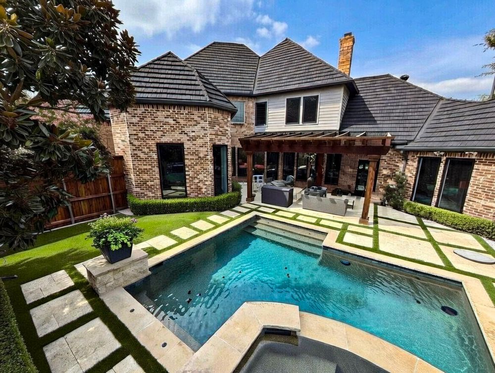 Turf & Landscaping for Walker Custom Exteriors in Dallas, TX