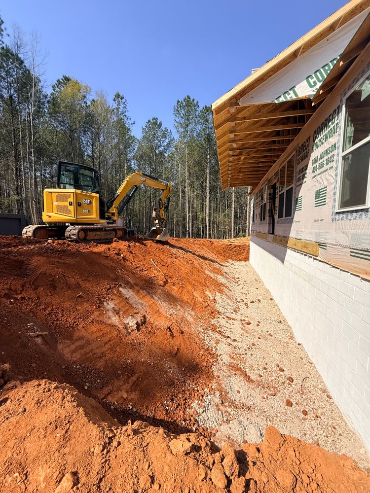 Excavation for J&J Hauling and Outdoor LLC  in Fayetteville, GA