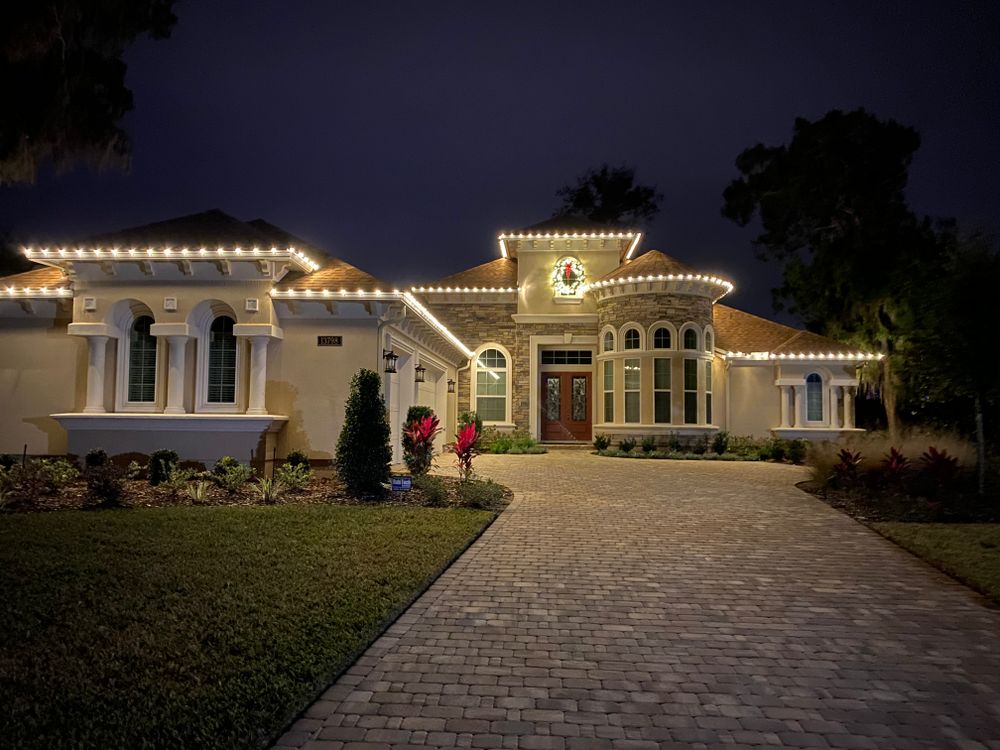 Christmas Light Installation for Coastal Lighting in Ponte Vedra, FL