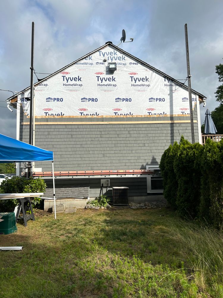 Exterior Renovations for SJ Burke Construction in East Bridgewater, MA