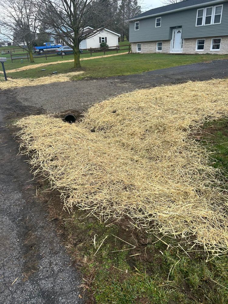 Excavating for Pine Mountain Restoration, LLC Excavation and Fencing Contractor in Howard, PA