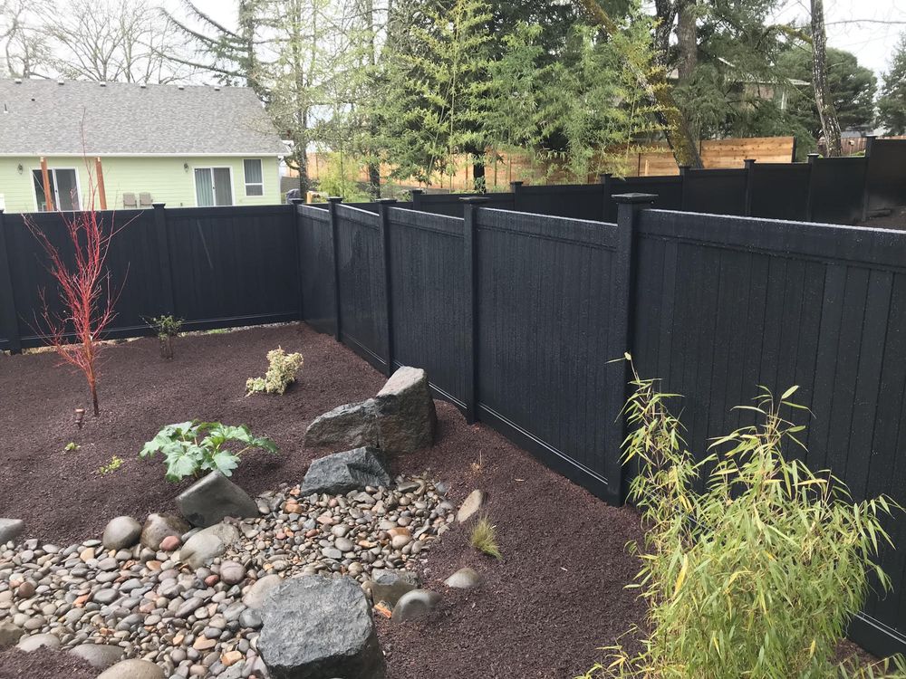 Commercial Fence for Vinyl Creations in Idaho Falls, ID