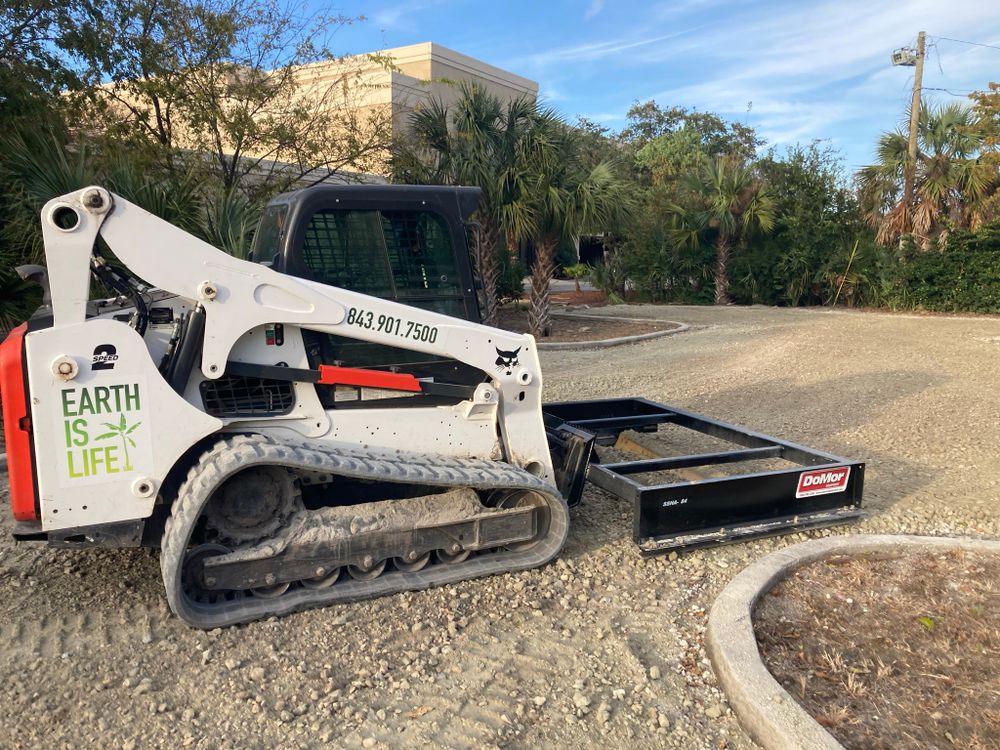 Grading for CW Earthworks, LLC in Charleston, South Carolina